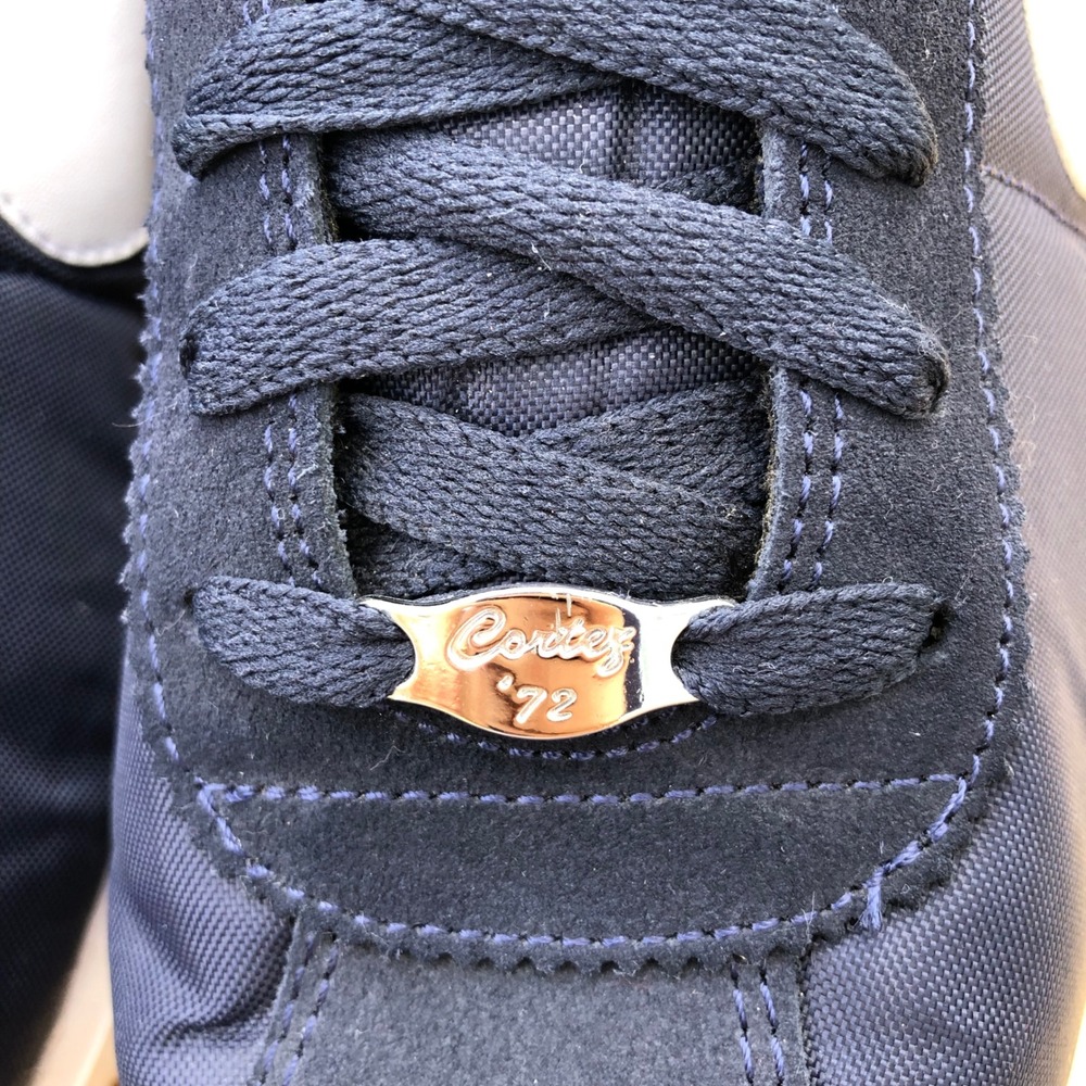 Nike Cortez Basic Nylon Obsidian Blue Mens 11 US Navy 819720-411 Rare Streetwear - Picture 5 of 13